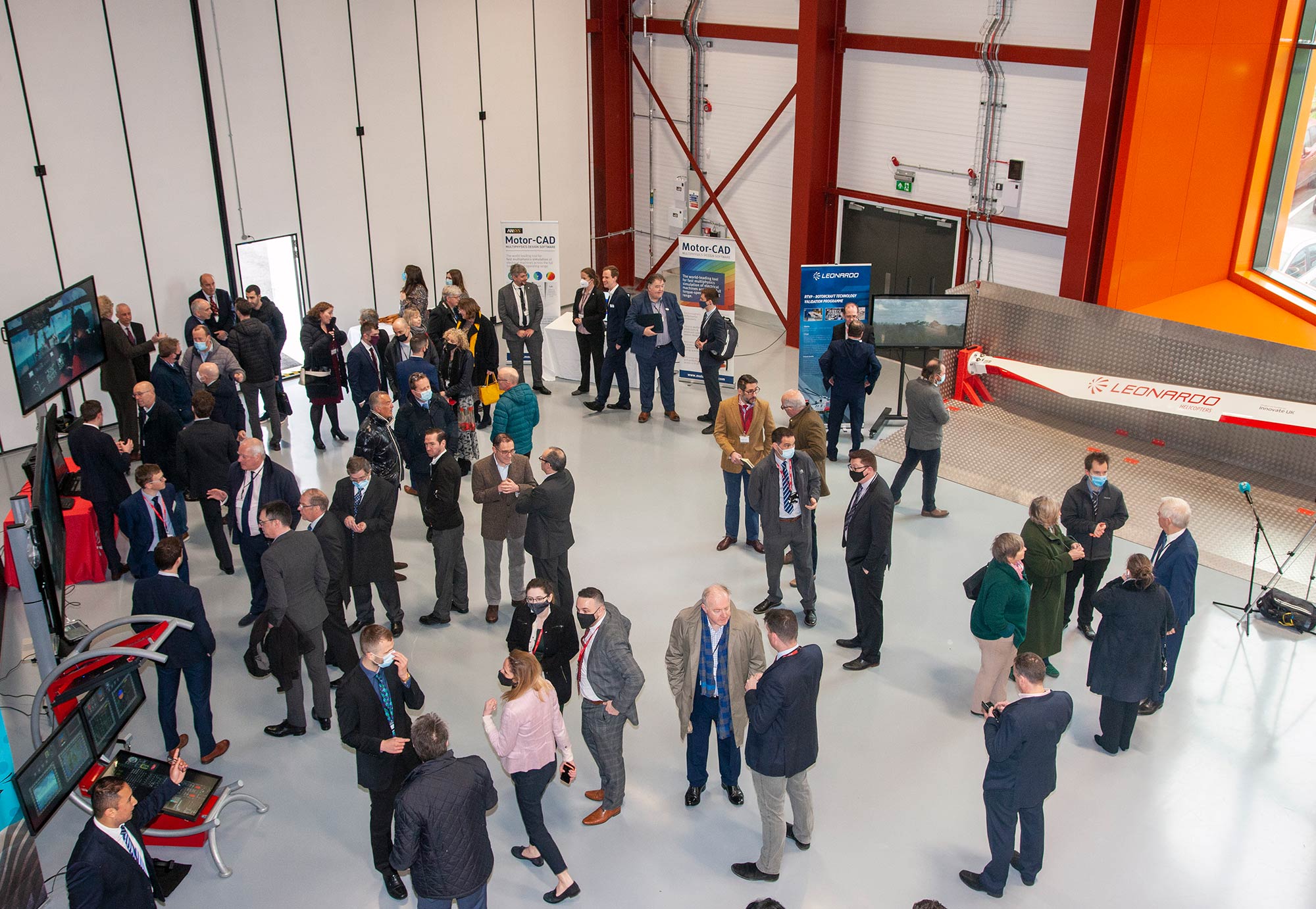 The iAero Centre, hub meeting areas